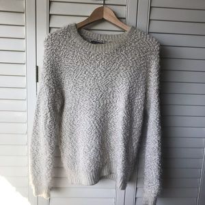 So So Soft, Fluffy Warm White Cream Sweater